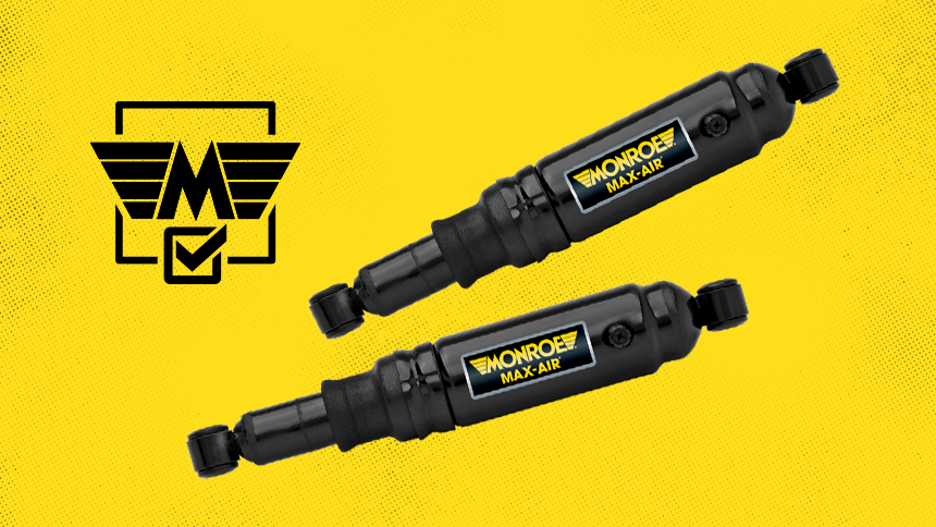 Max Air Adjusting Shocks Poster Frame